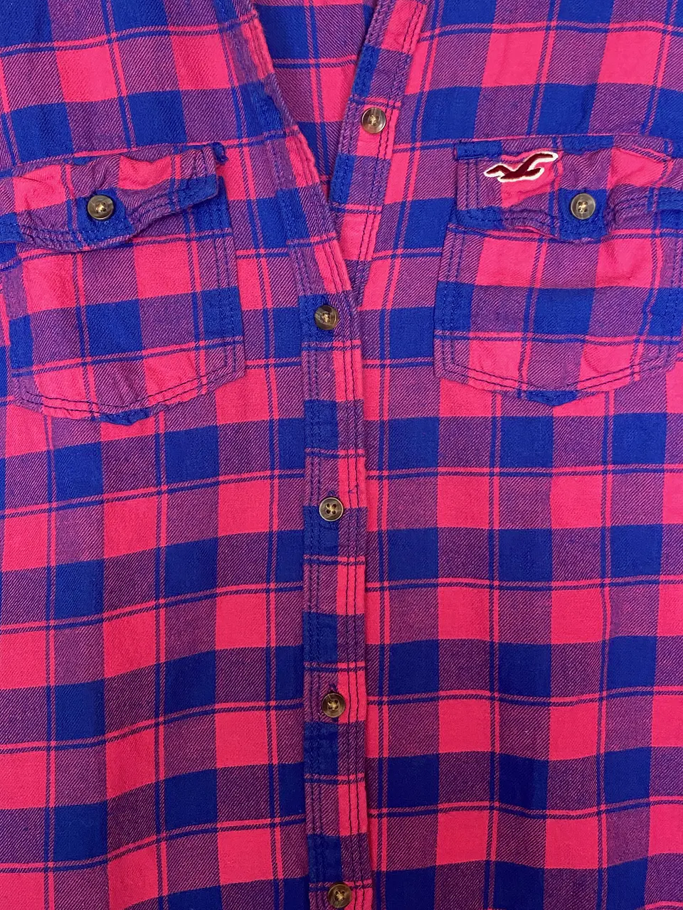 Camisa de Franela Leñadora Hollister – Talla M 11