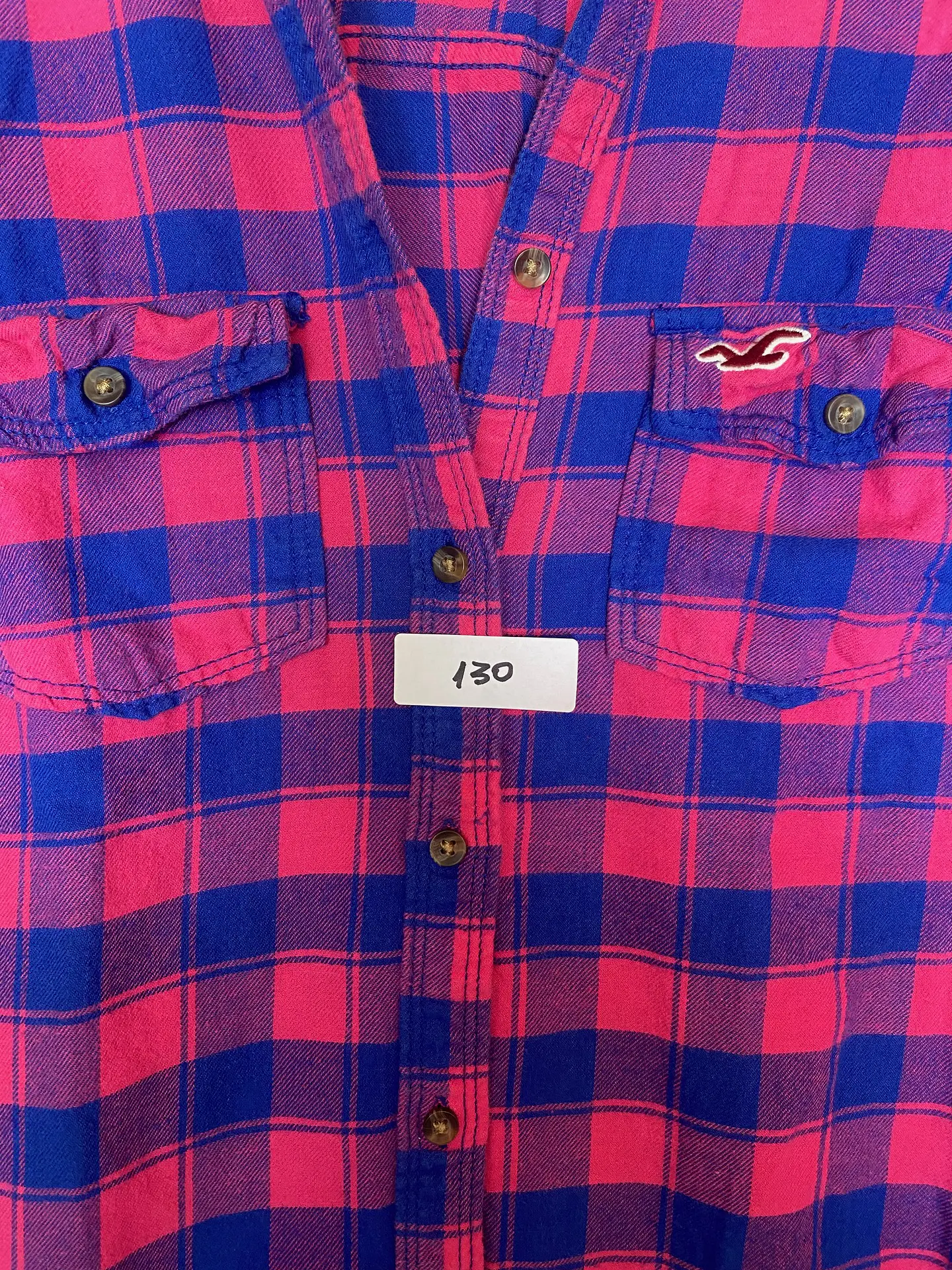 Camisa de Franela Leñadora Hollister – Talla M 16