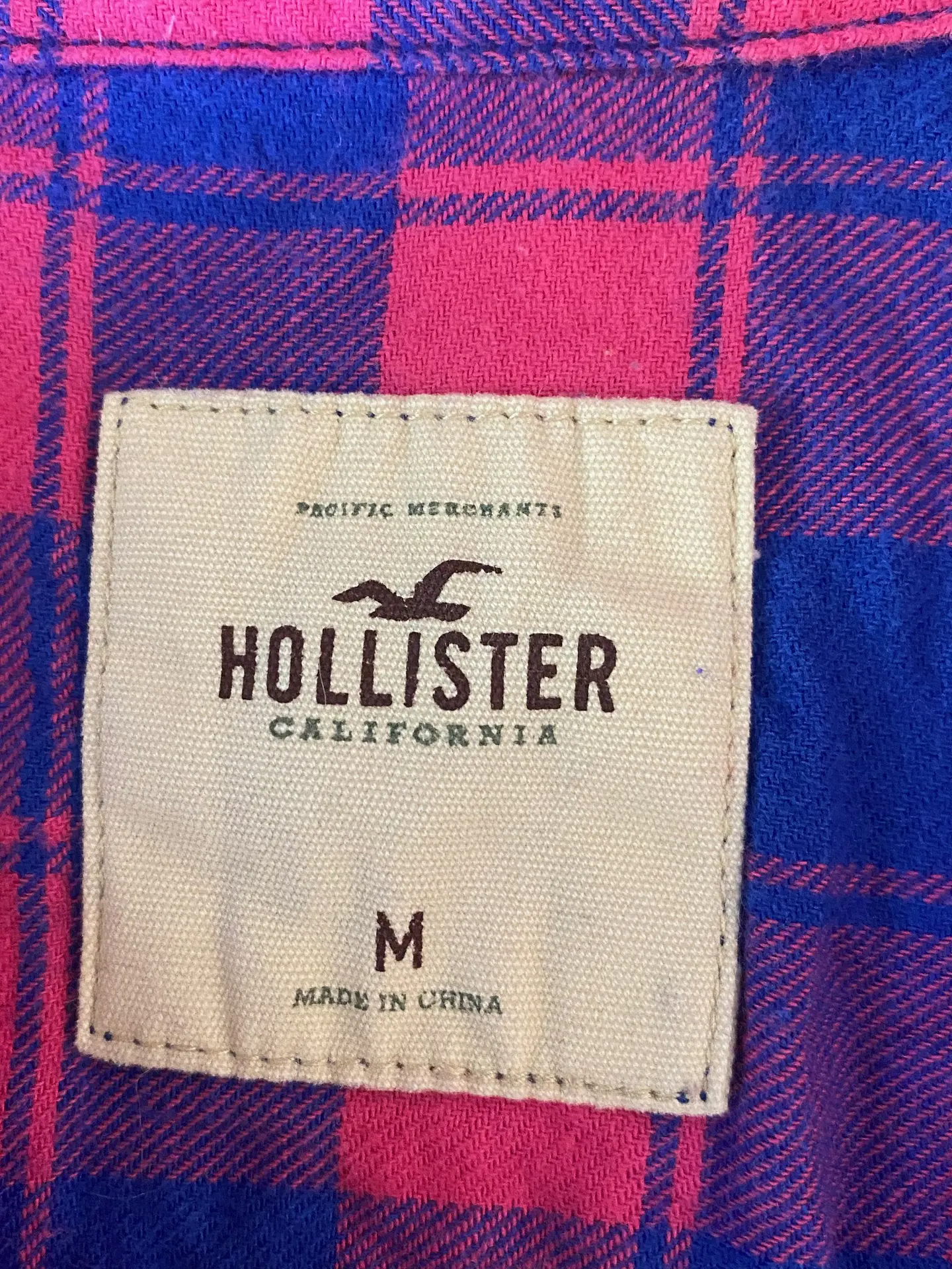 Camisa de Franela Leñadora Hollister – Talla M 7