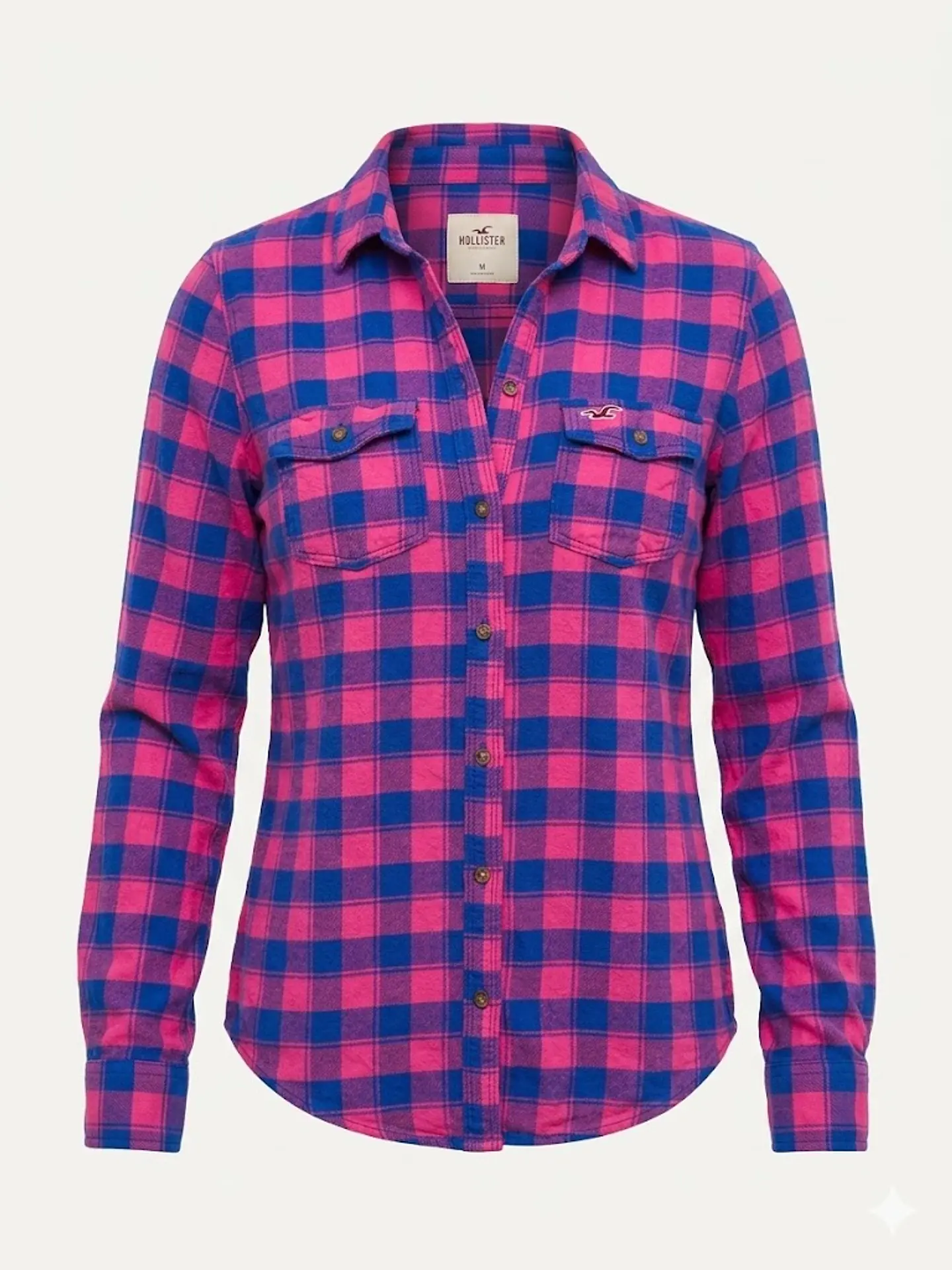Camisa de Franela Leñadora Hollister – Talla M 1