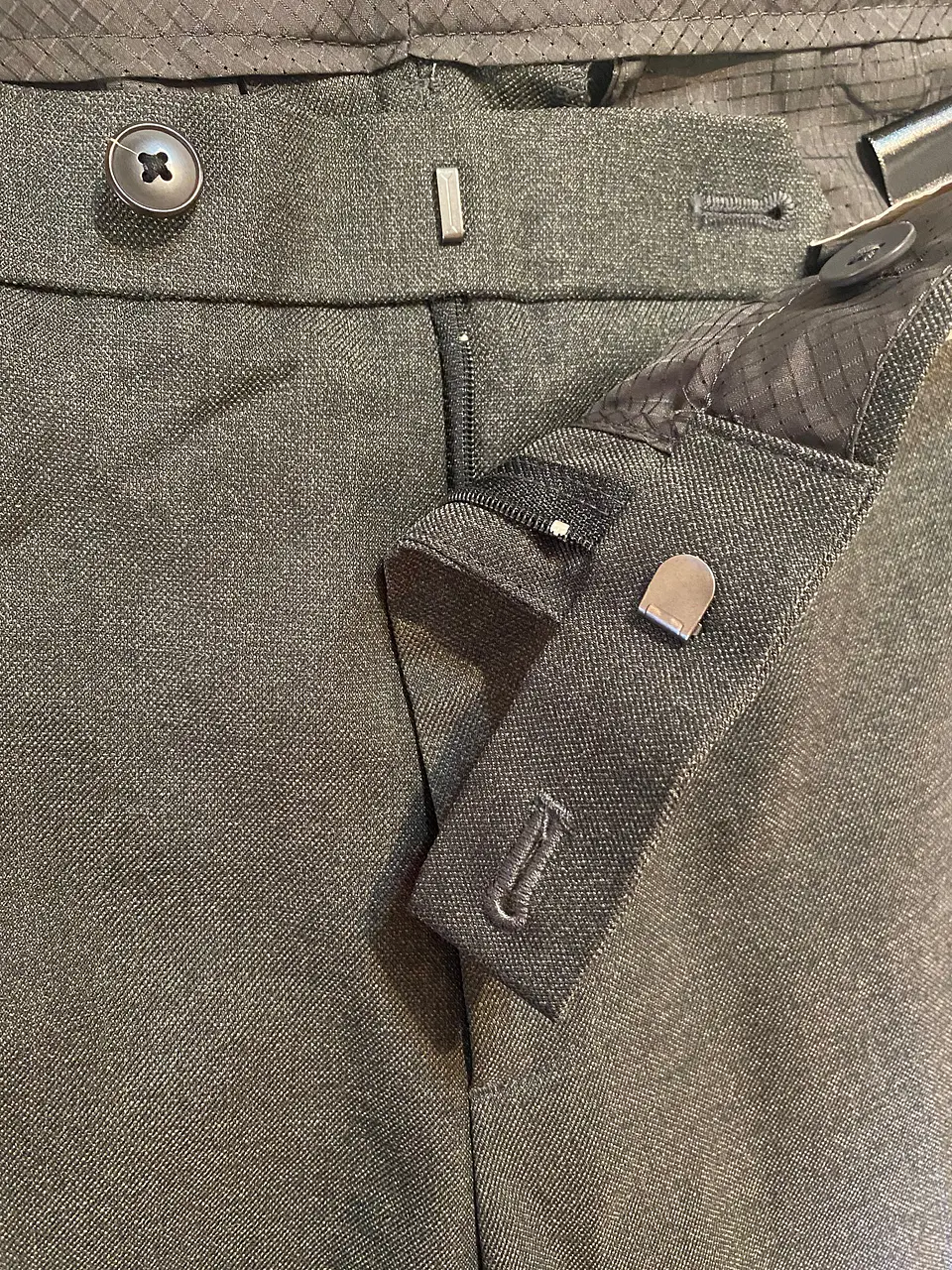 Pantalón de Vestir Uniqlo Kando – Gris Oscuro - Talla 42/44  (NUEVO) 6