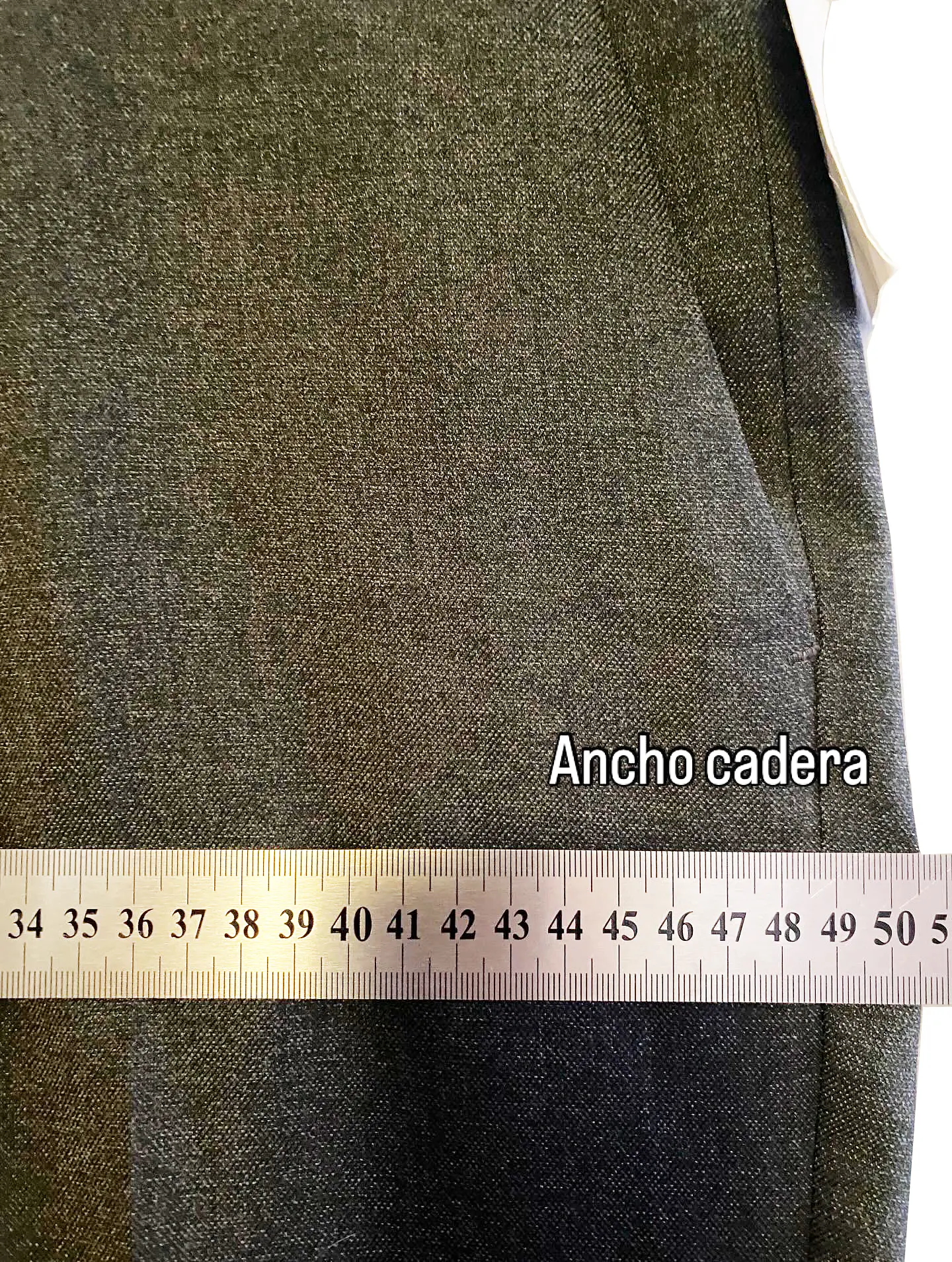 Pantalón de Vestir Uniqlo Kando – Gris Oscuro - Talla 42/44  (NUEVO) 16