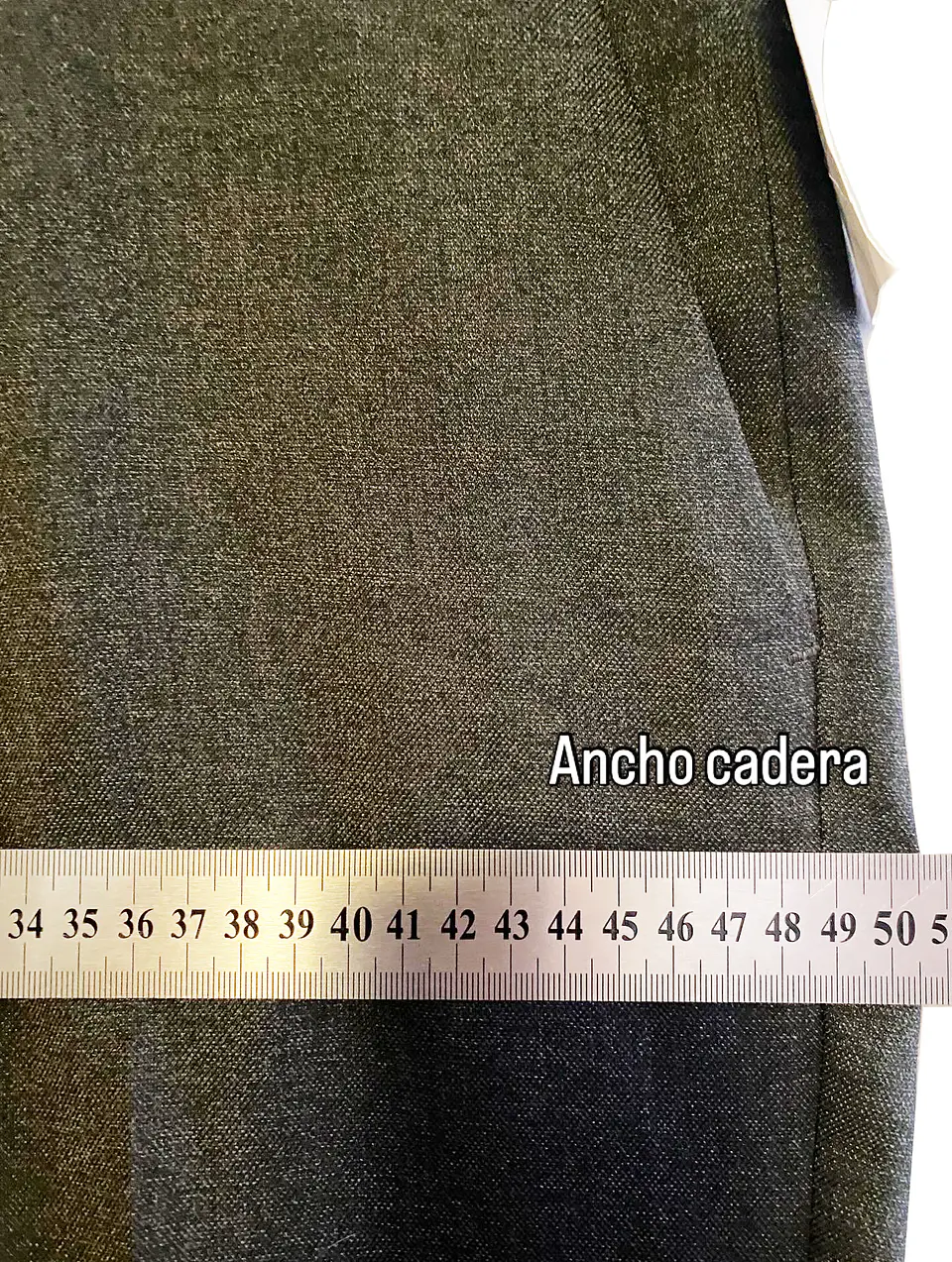 Pantalón de Vestir Uniqlo Kando – Gris Oscuro - Talla 42/44  (NUEVO) 16