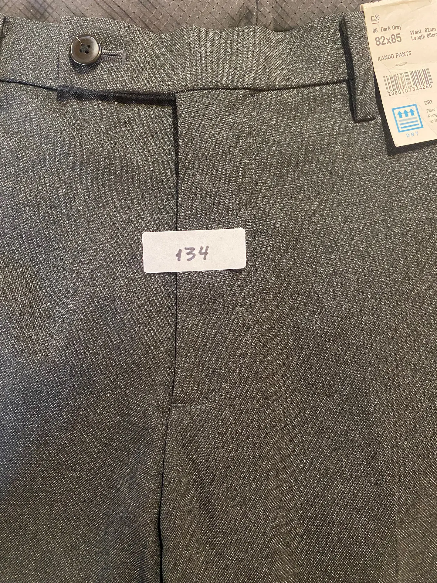 Pantalón de Vestir Uniqlo Kando – Gris Oscuro - Talla 42/44  (NUEVO) 18