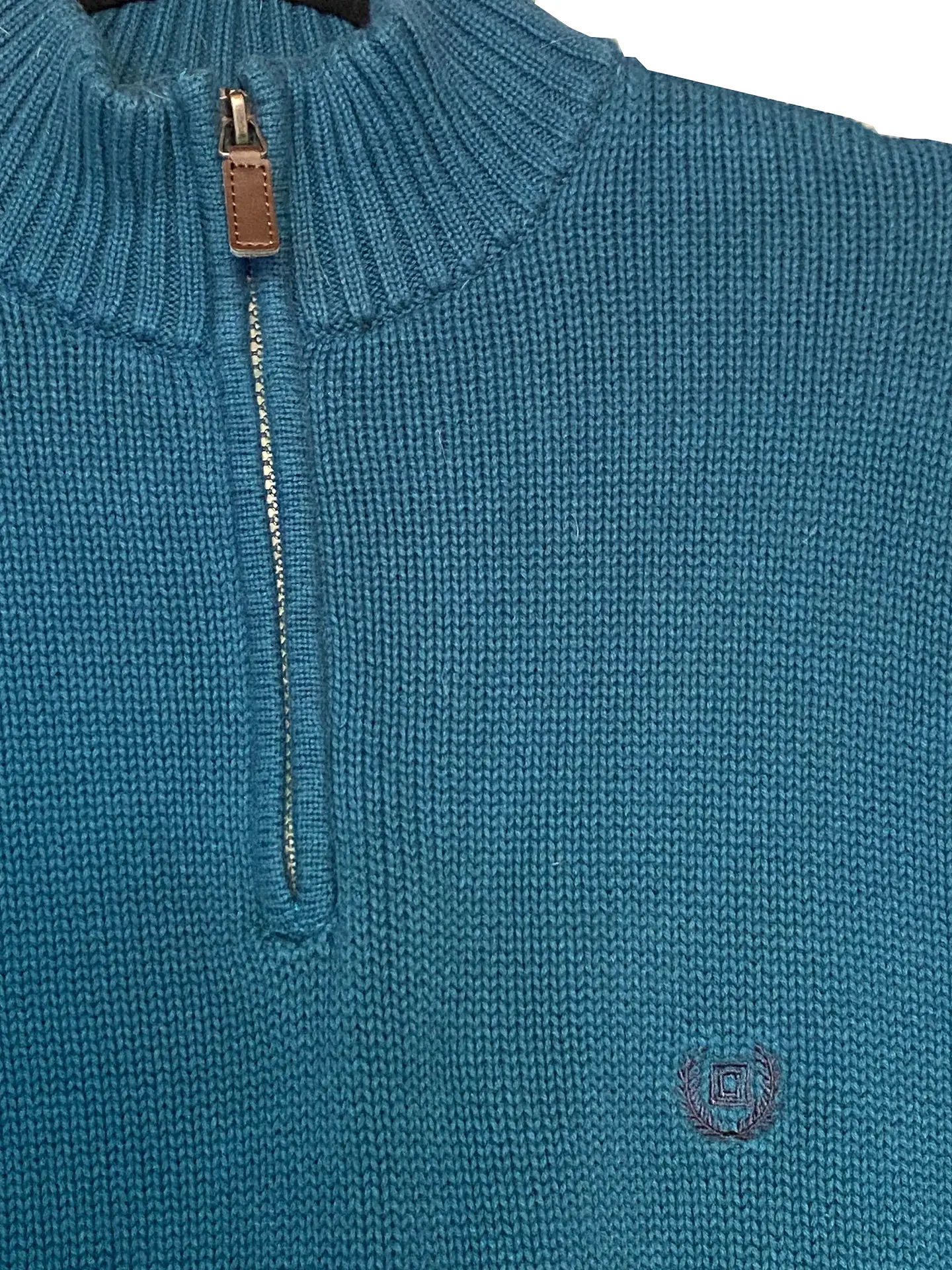 Sweater Clásico Chaps con Medio Cierre – Talla XL 6