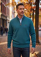 Sweater Clásico Chaps con Medio Cierre – Talla XL - Miniatura 4