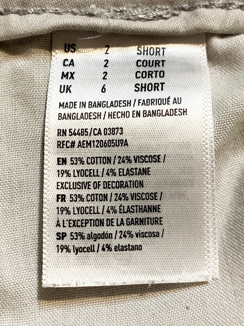 Pantalón Jegging American Eagle Outfitters – Hi-Rise (tiro alto) - Talla 2 (34)  12