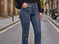 Pantalón Skinny Mossimo – Textura Snake Blue - Talla S - Miniatura 4