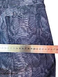 Pantalón Skinny Mossimo – Textura Snake Blue - Talla S - Miniatura 11