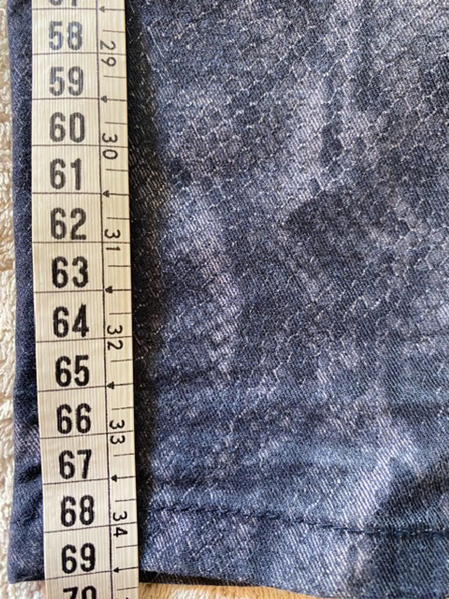 Pantalón Skinny Mossimo – Textura Snake Blue - Talla S 13