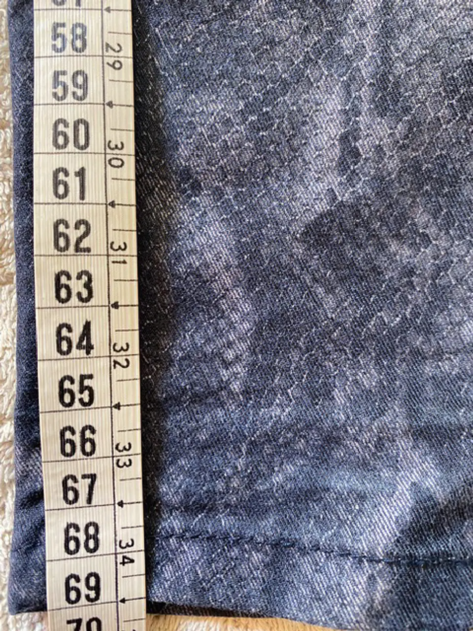 Pantalón Skinny Mossimo – Textura Snake Blue - Talla S 13
