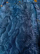 Pantalón Skinny Mossimo – Textura Snake Blue - Talla S - Miniatura 14