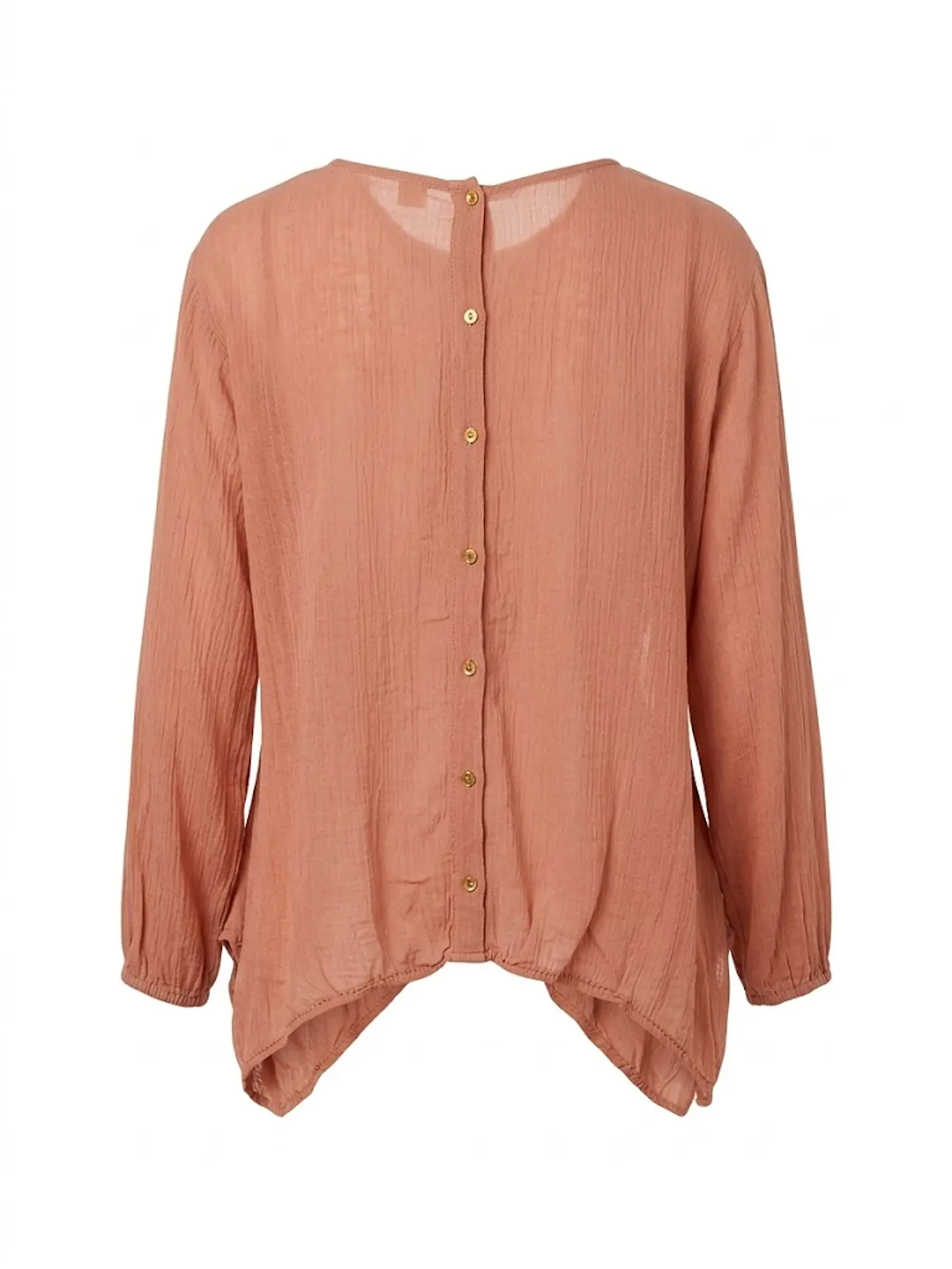 Blusa Pippa – Manga Larga - Boho Chic Bordada - Talla L 2