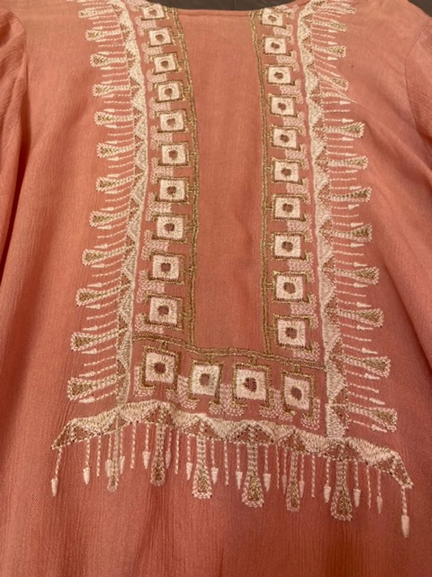 Blusa Pippa – Manga Larga - Boho Chic Bordada - Talla L 9
