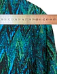 Vestido Privilege – Chevron Emerald & Blue - Talla 44 - Miniatura 12