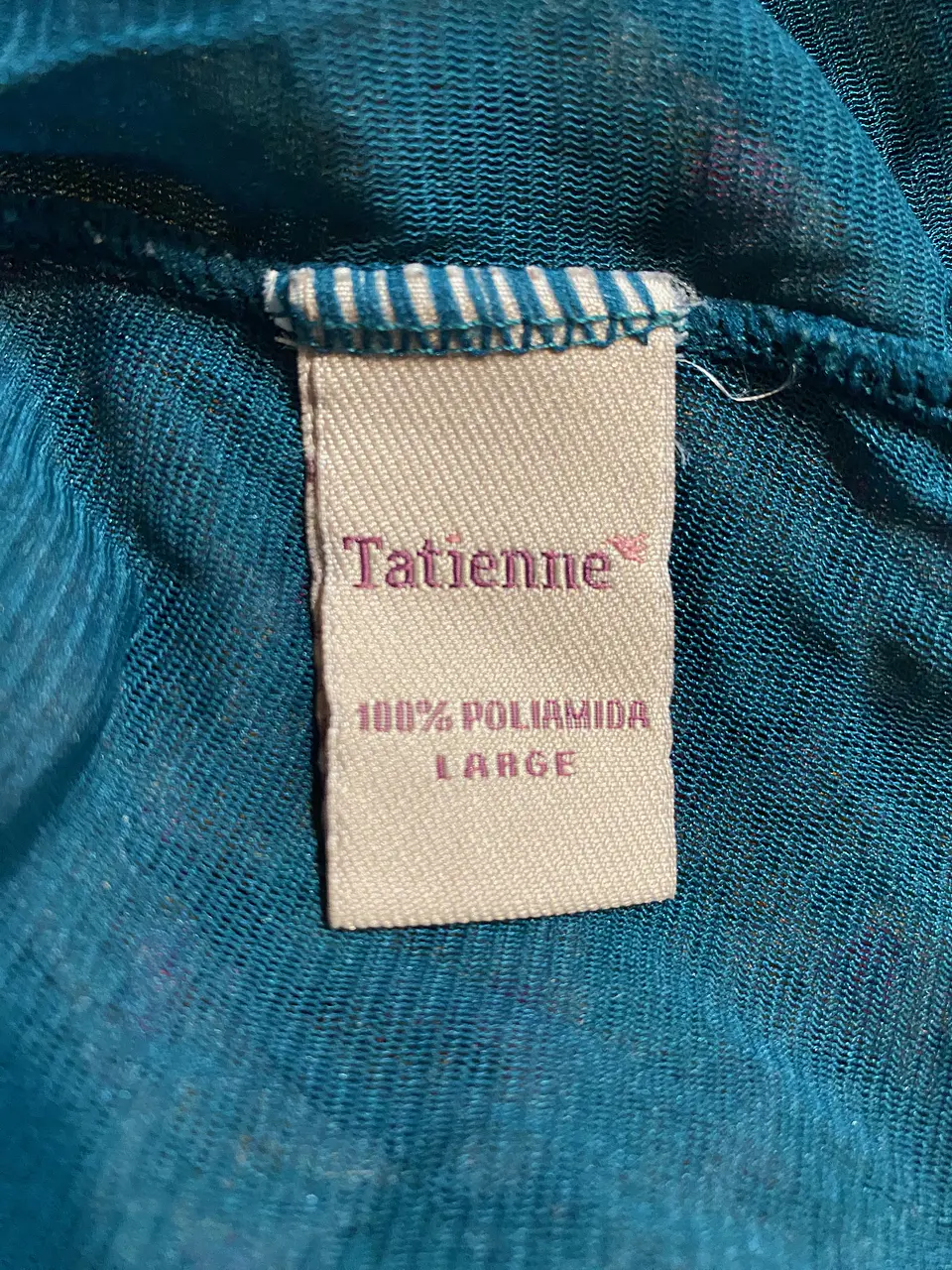 Vestido Tatienne – Romantic Floral & Teal Mesh - Talla L 8