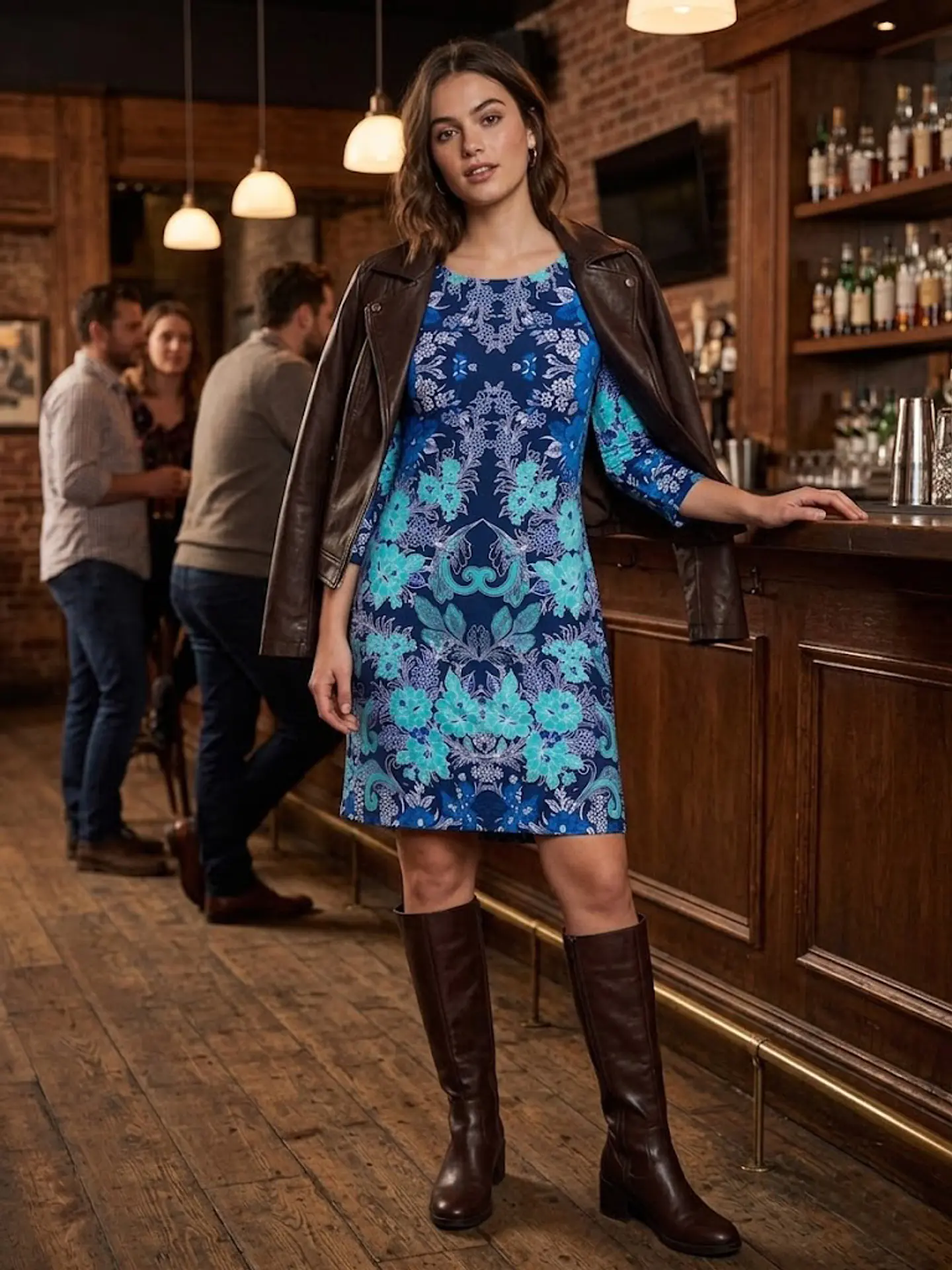 Vestido Wados – Mandala & Floral Blue - Talla S (36) 7