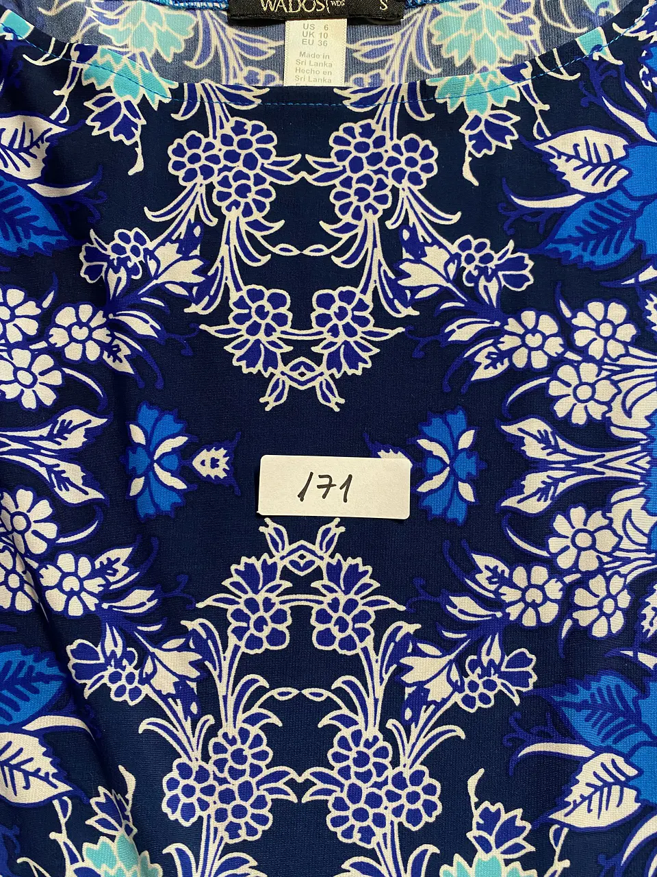 Vestido Wados – Mandala & Floral Blue - Talla S (36) 13