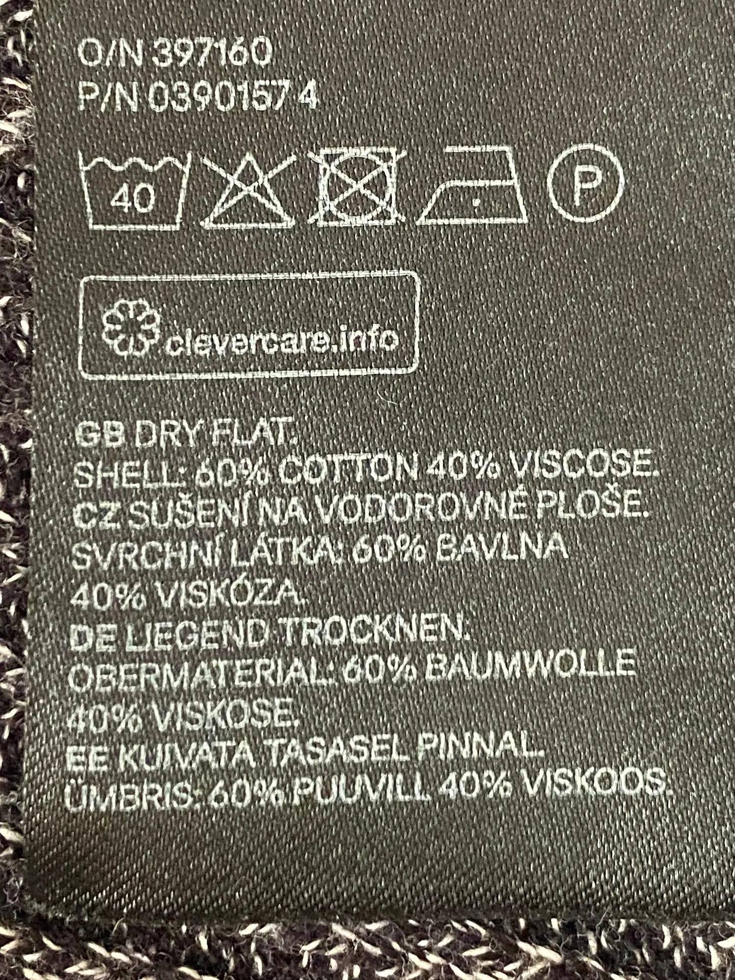 Chaleco H&M – Knit Jaspeado con Aberturas - Talla S 9