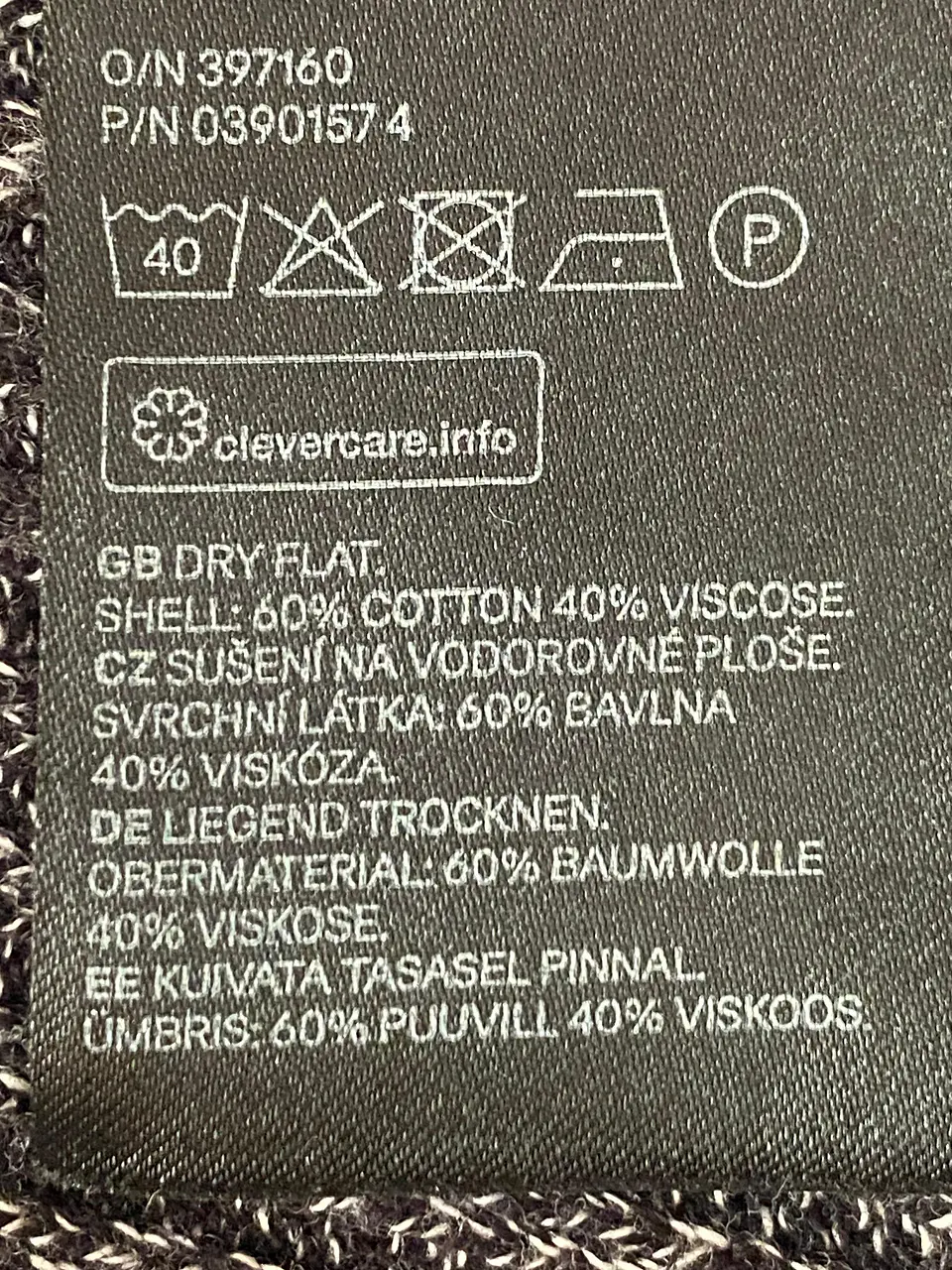 Chaleco H&M – Knit Jaspeado con Aberturas - Talla S 9