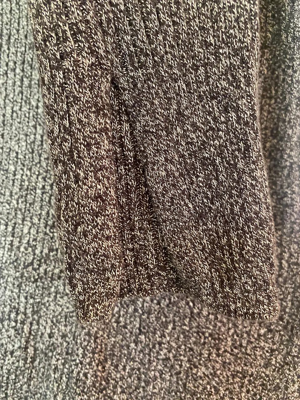 Chaleco H&M – Knit Jaspeado con Aberturas - Talla S 11