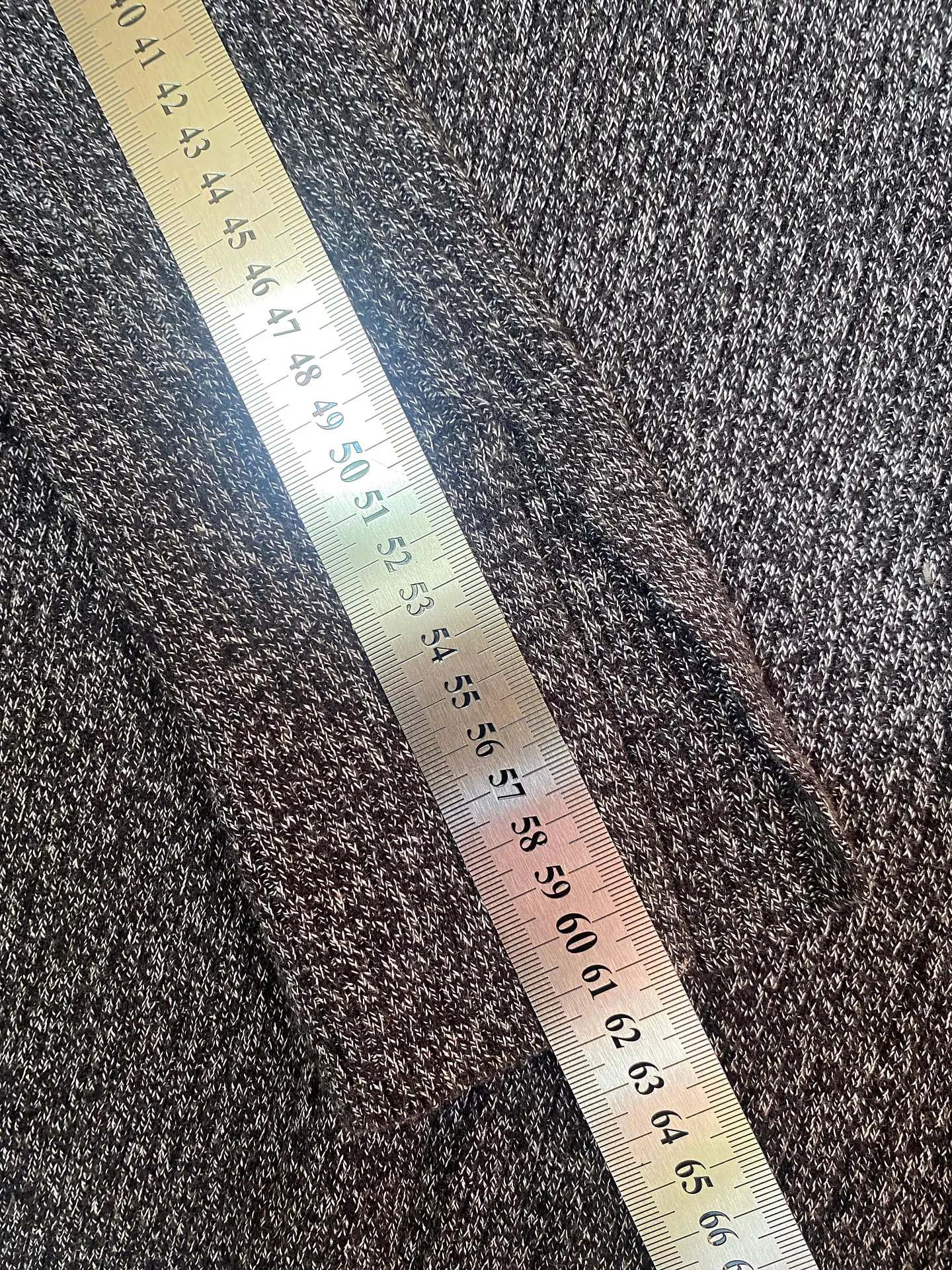 Chaleco H&M – Knit Jaspeado con Aberturas - Talla S 14