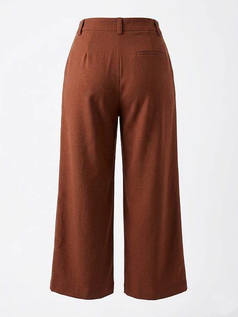 Pantalón Basement  Wide Leg – Elegancia y Tendencia Sastrera - Talla 36