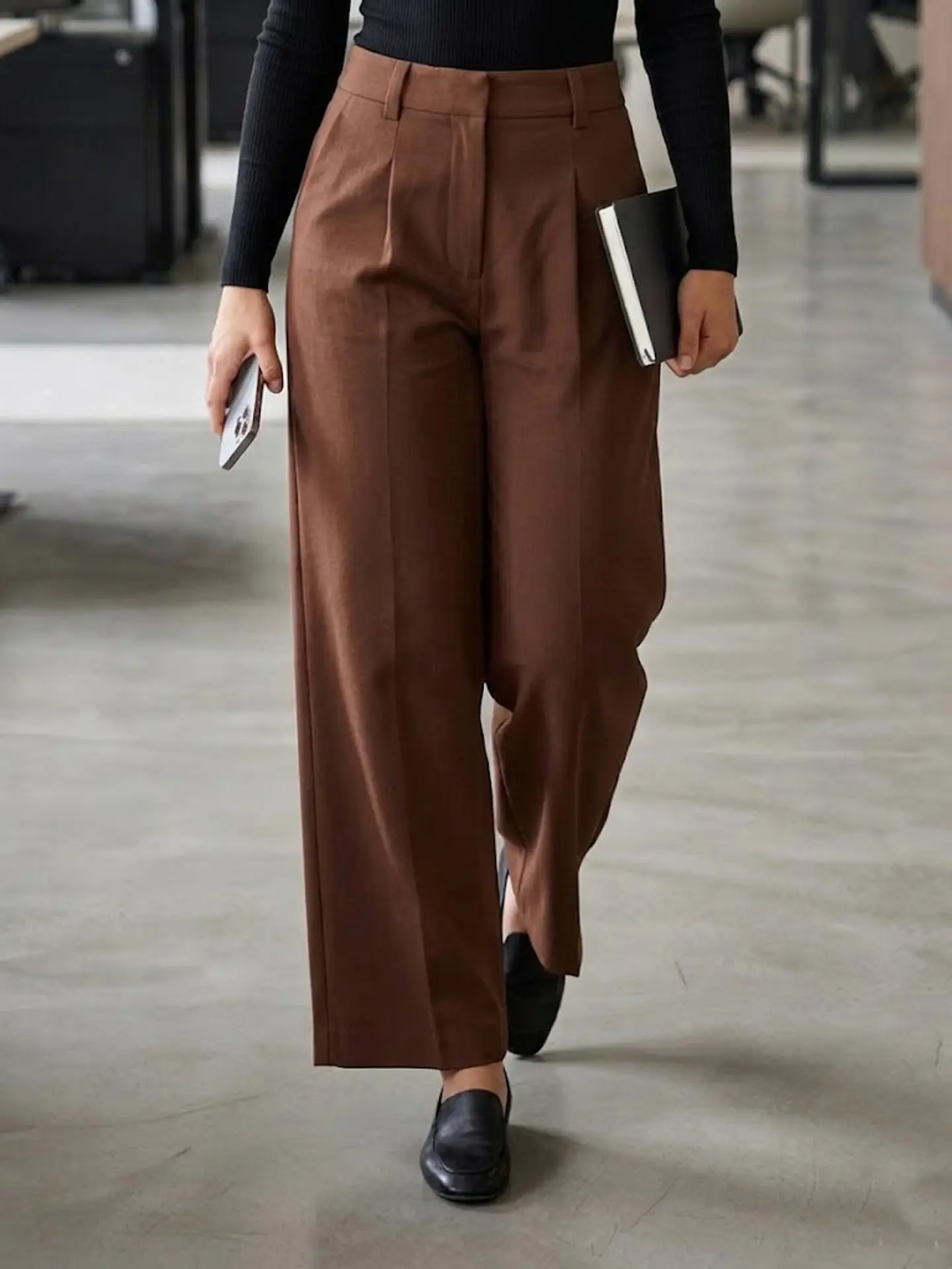 Pantalón Basement  Wide Leg – Elegancia y Tendencia Sastrera - Talla 36 4