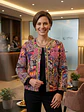 Chaqueta Blazer Étnica Multicolor – Estilo, Contraste y Brillo - Talla S/M - Miniatura 3