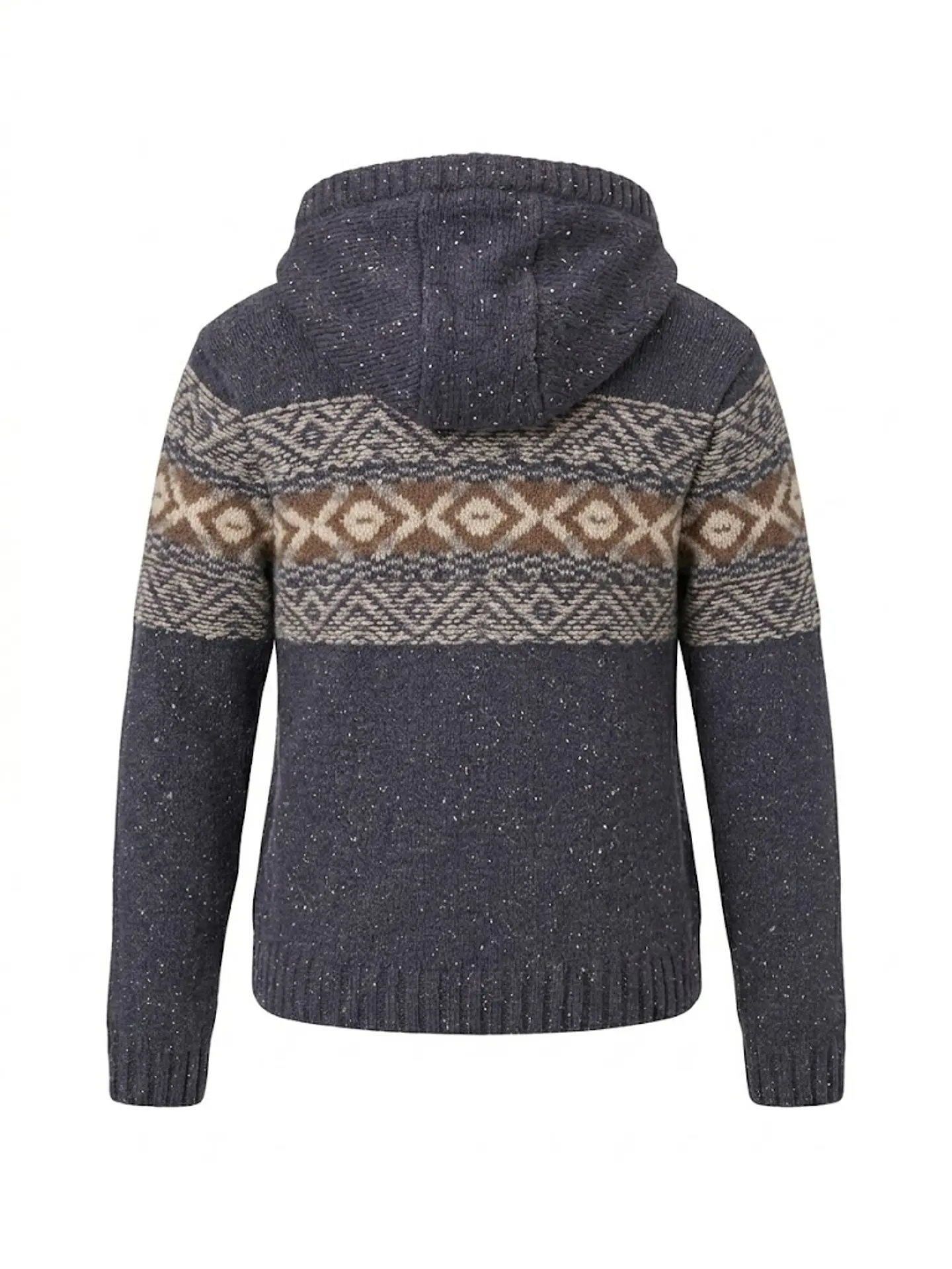 Polerón de Lana Colloky con Cierre y Gorro – Talla 12, pero se ajusta más a 6/8 2