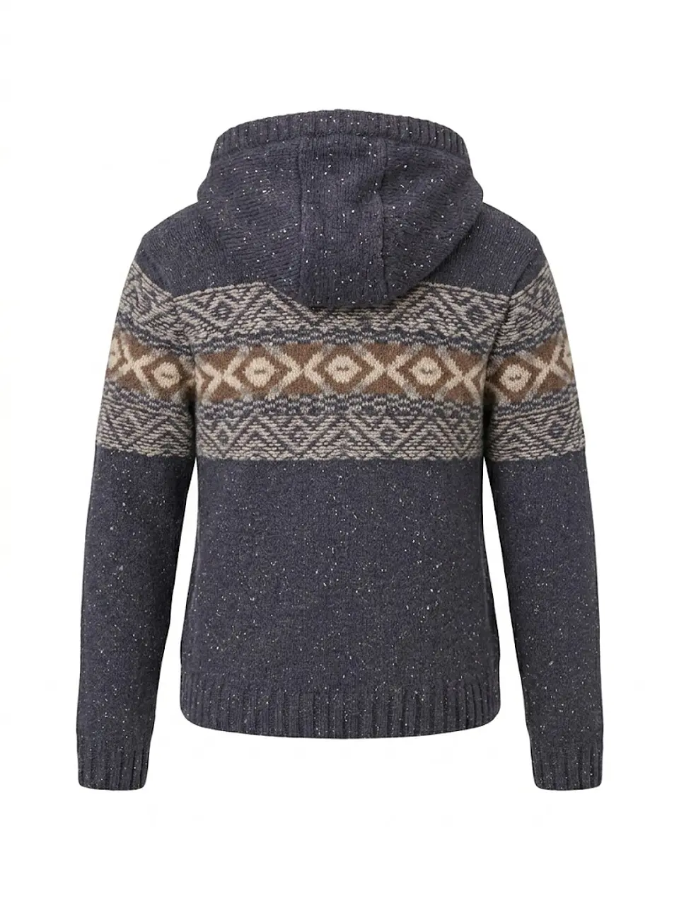 Polerón de Lana Colloky con Cierre y Gorro – Talla 12, pero se ajusta más a 6/8 2