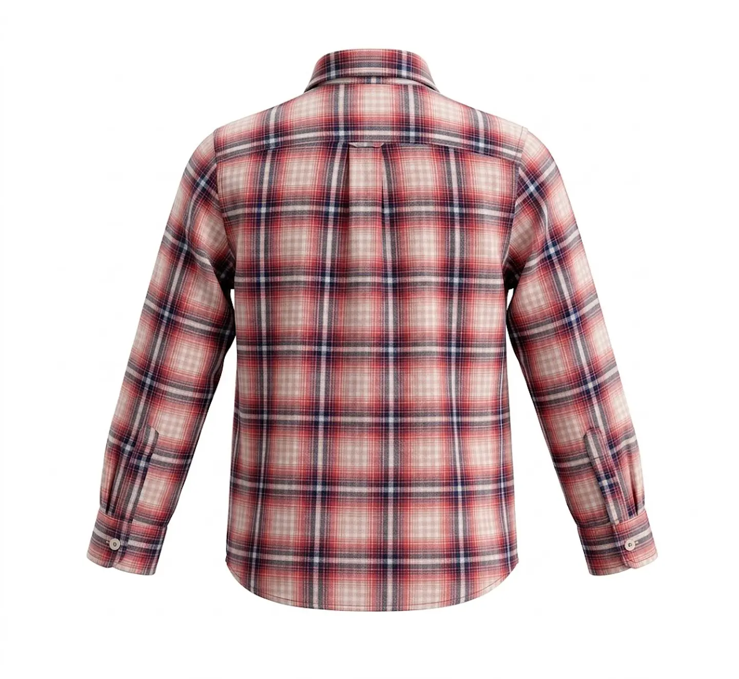 Camisa de Algodón GAP Kids a Cuadros – Estilo Clásico y Confort Diario - Talla M / 8-9 2