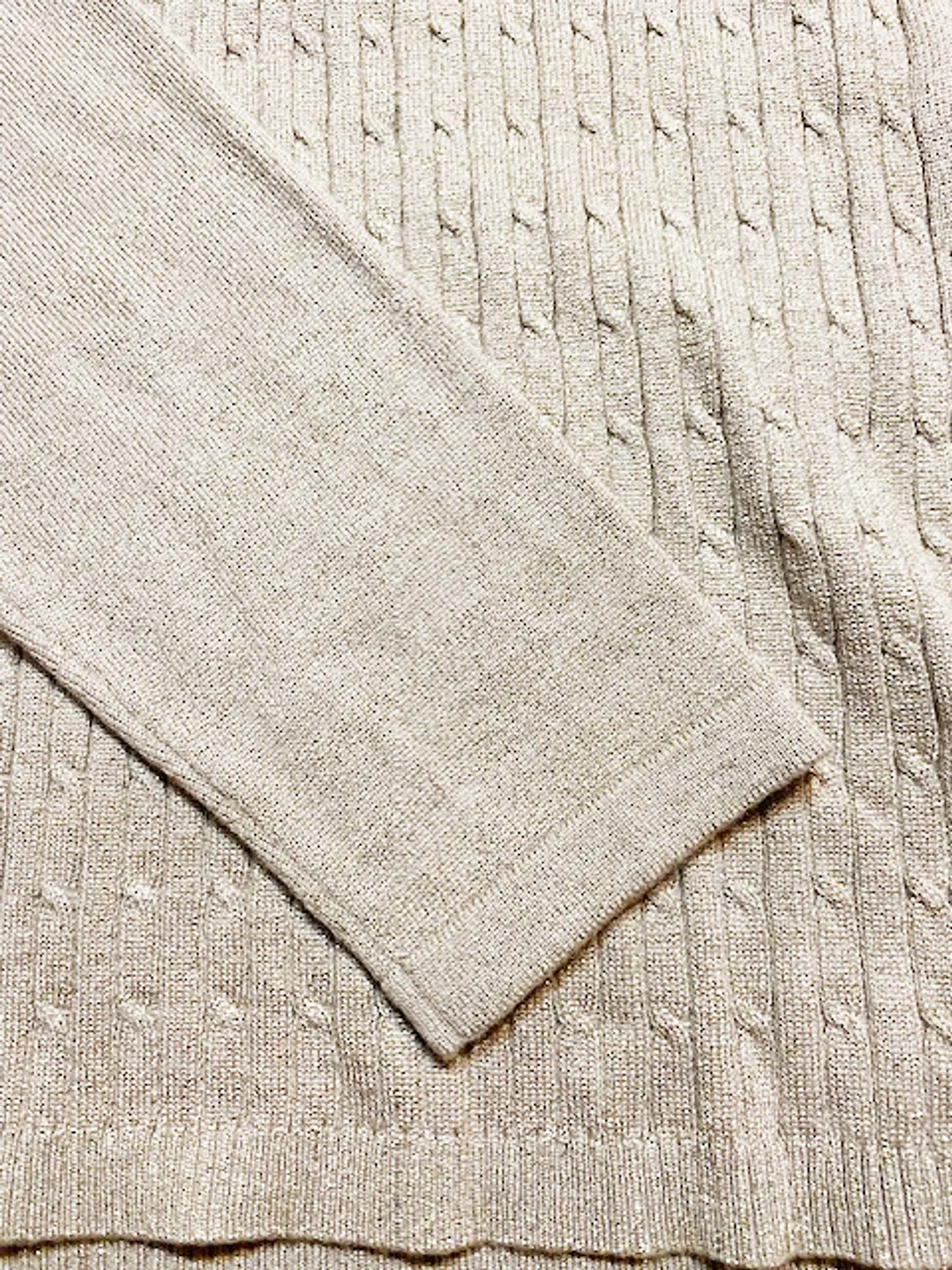 Chaleco Marittimo de Hilo Metalizado – Escote V - Talla S 10