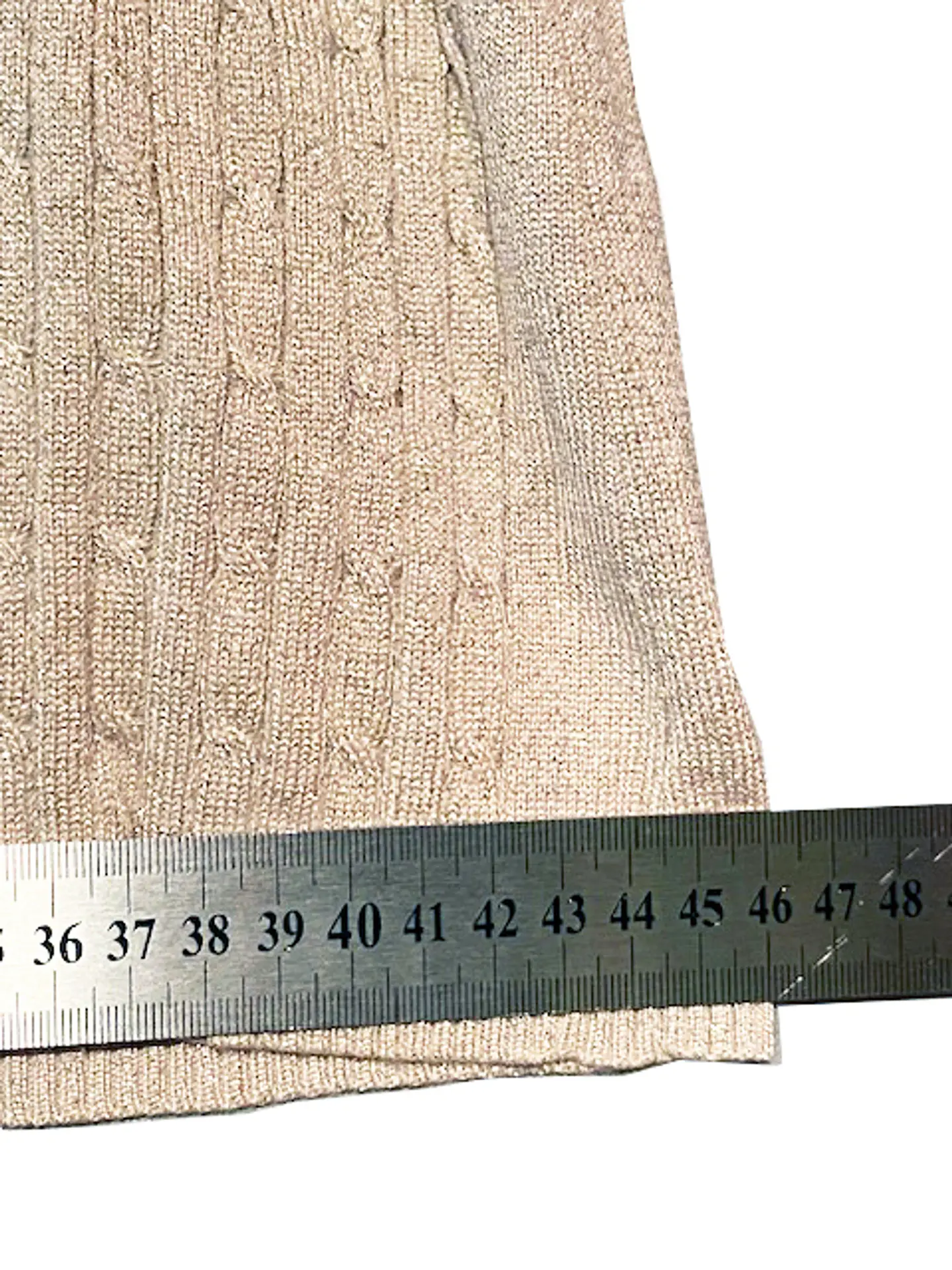 Chaleco Marittimo de Hilo Metalizado – Escote V - Talla S 14