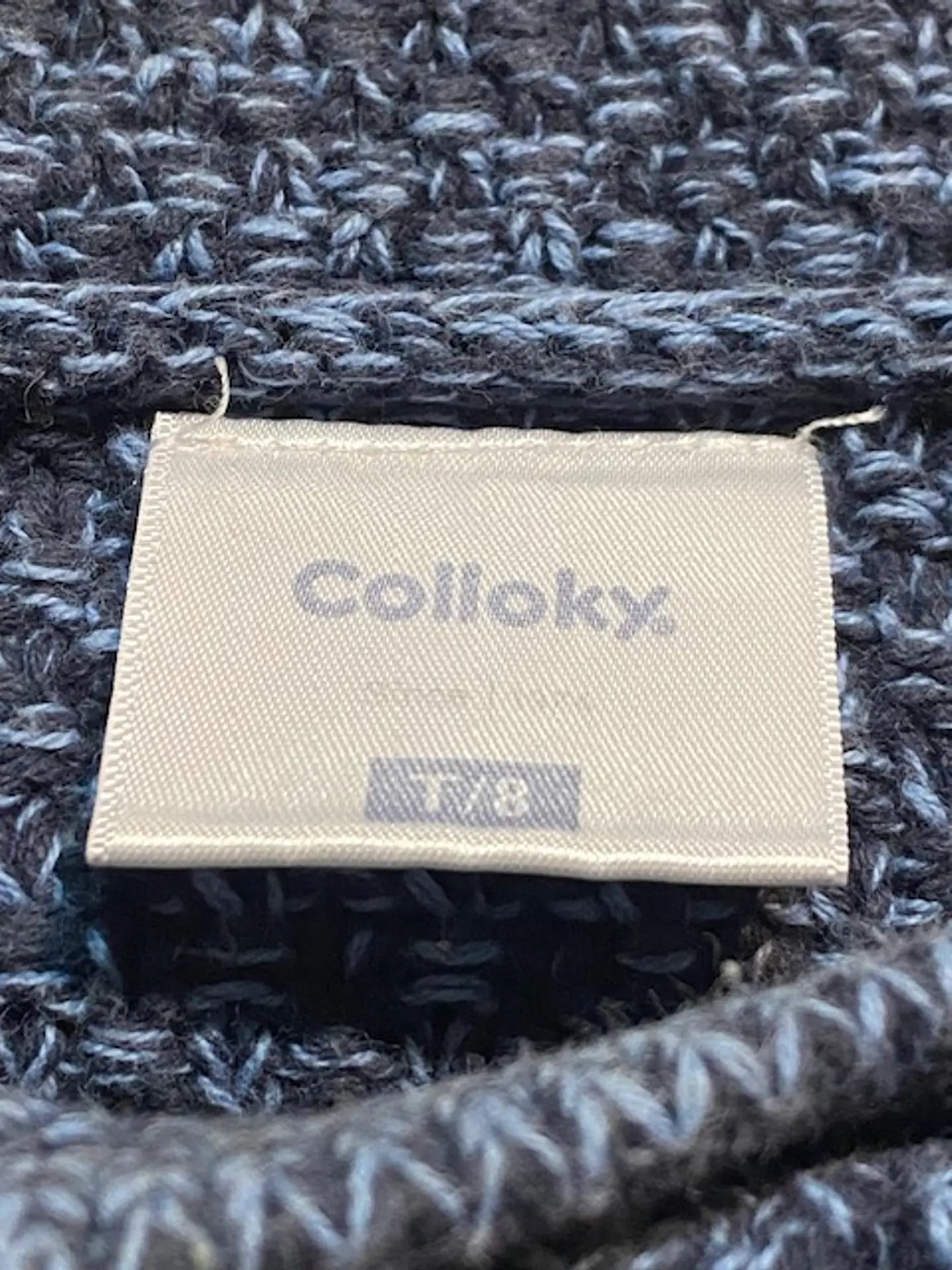 Sweater Colloky Tejido a Rayas Degradé – Estilo Confortable e Invernal - Talla 8 8