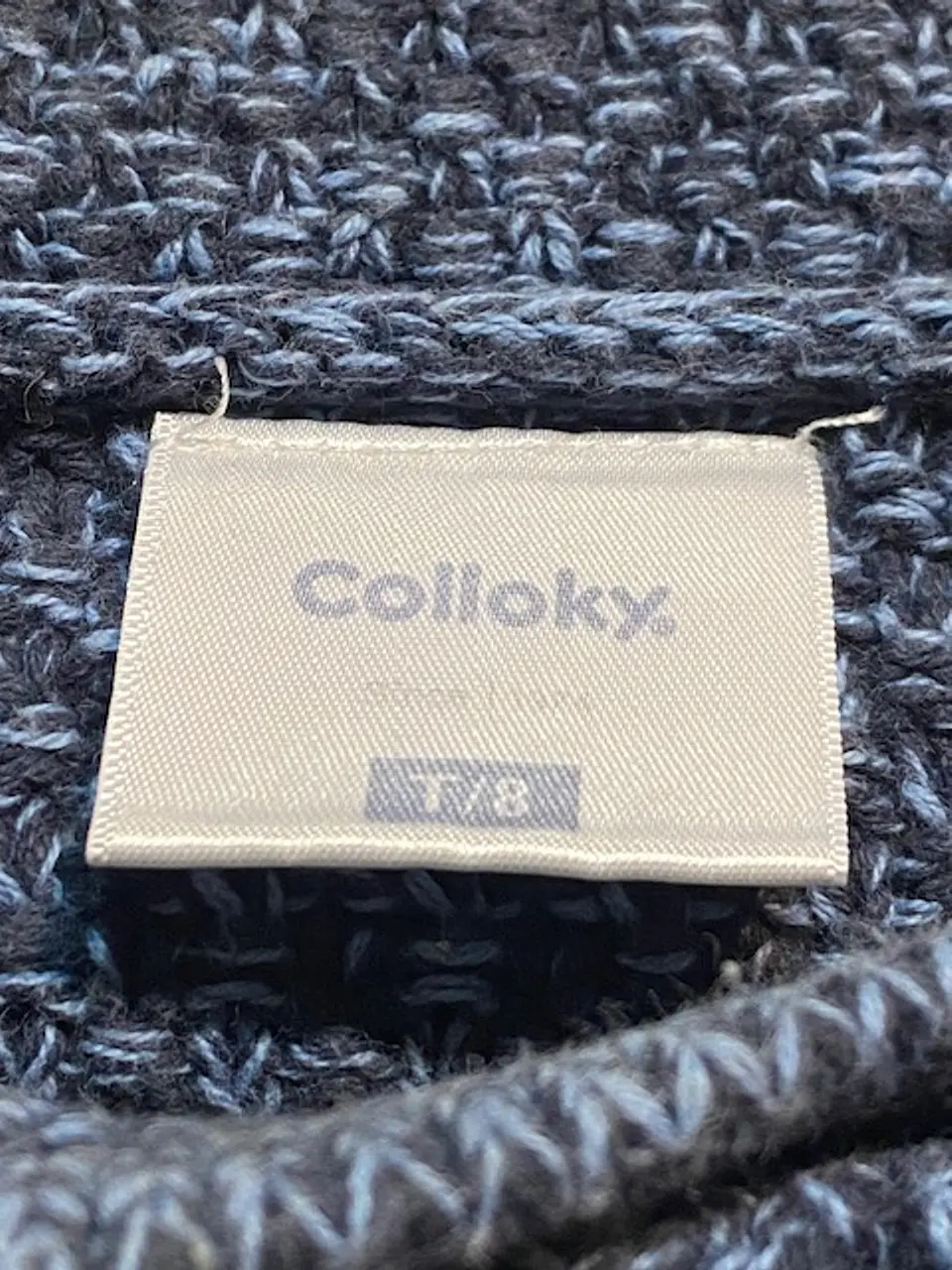 Sweater Colloky Tejido a Rayas Degradé – Estilo Confortable e Invernal - Talla 8 8