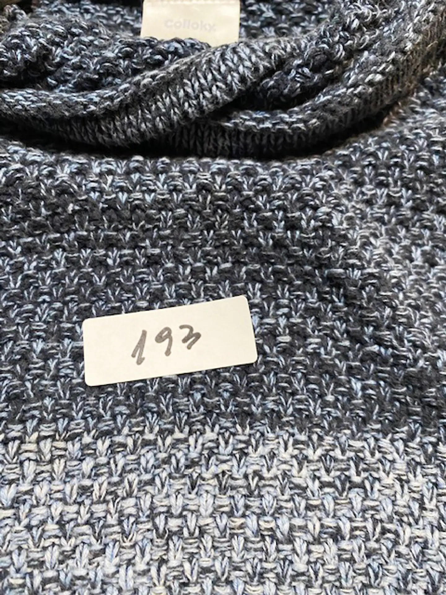 Sweater Colloky Tejido a Rayas Degradé – Estilo Confortable e Invernal - Talla 8 15