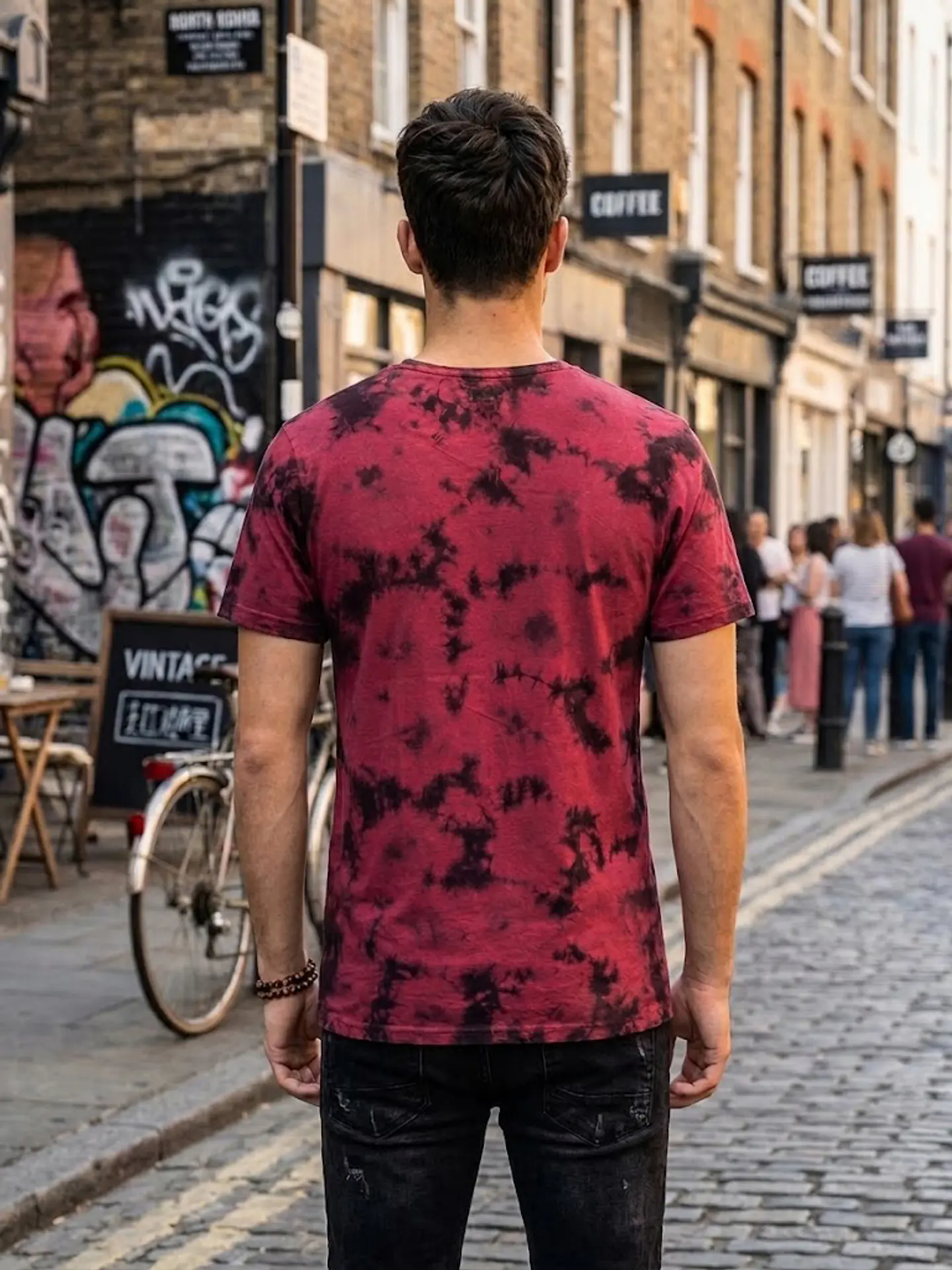 Polera Tie-Dye Mossimo Manga Corta - Talla L 5