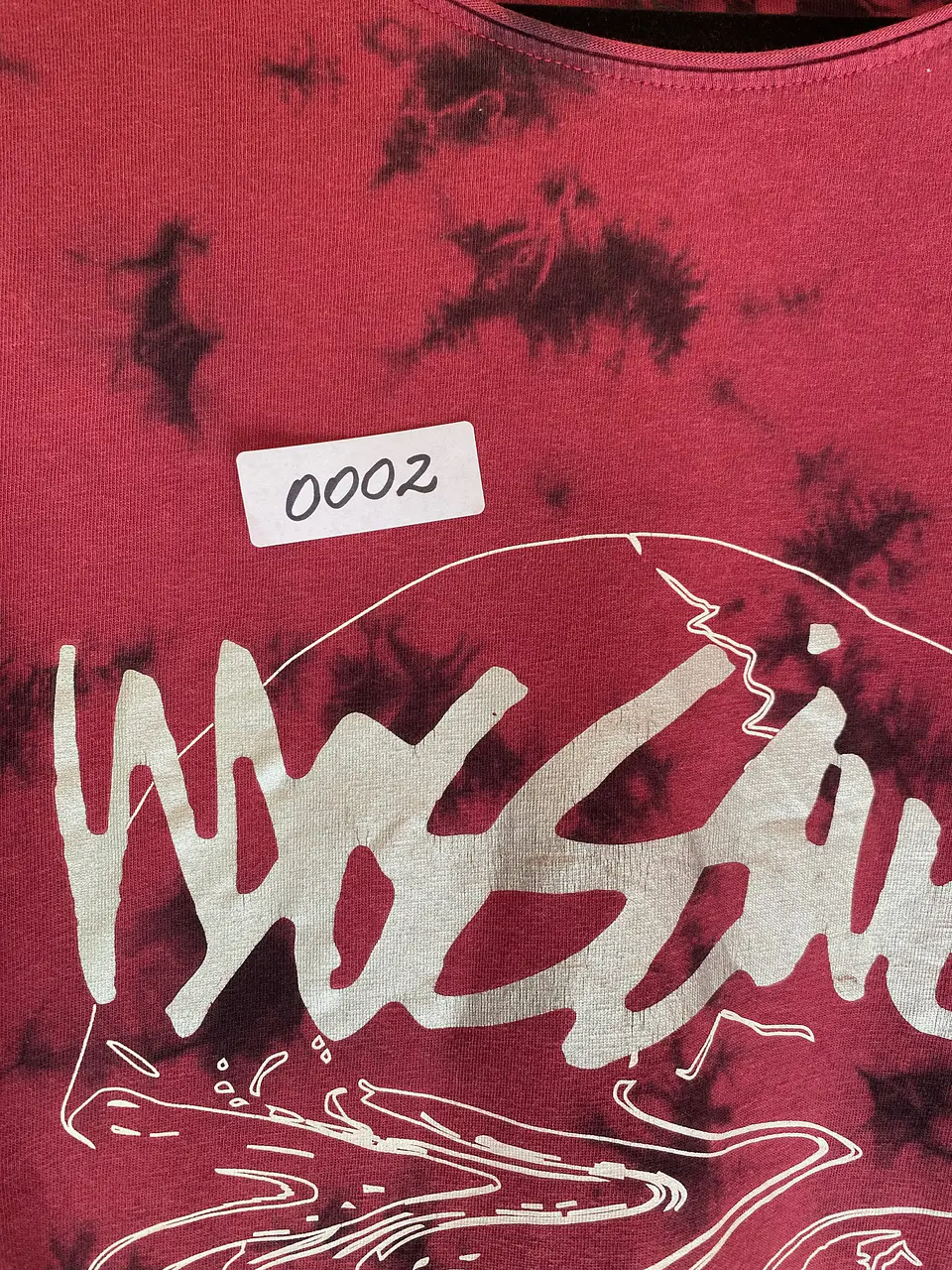 Polera Tie-Dye Mossimo Manga Corta - Talla L 14