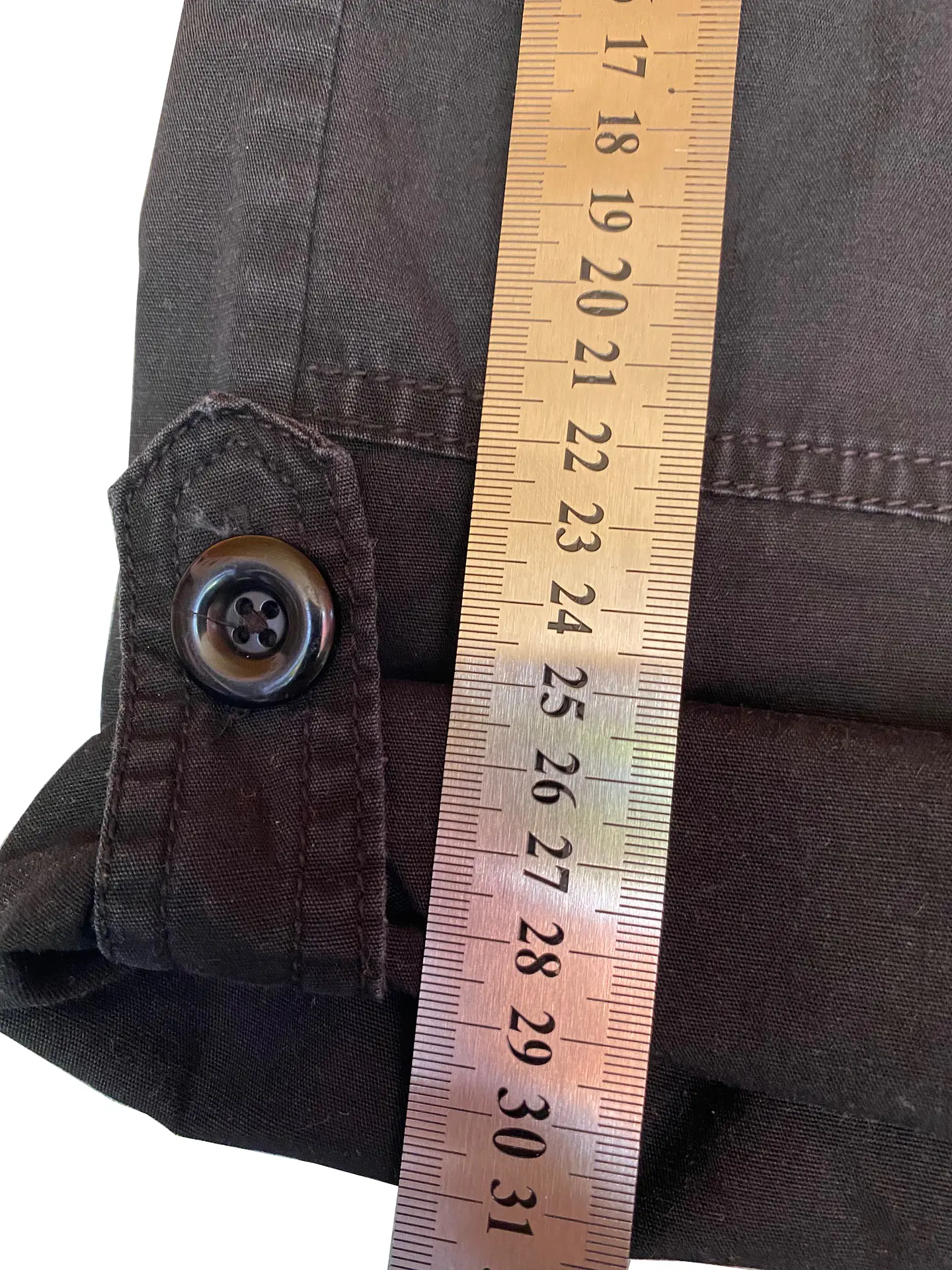 Short de Algodón Mujer H&M Corto Casual Negro Talla 36 15