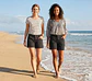 Short de Algodón Mujer H&M Corto Casual Negro Talla 36 - Miniatura 5
