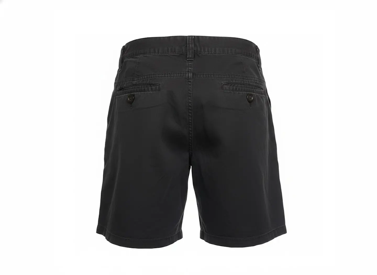 Short de Algodón Mujer H&M Corto Casual Negro Talla 36 4