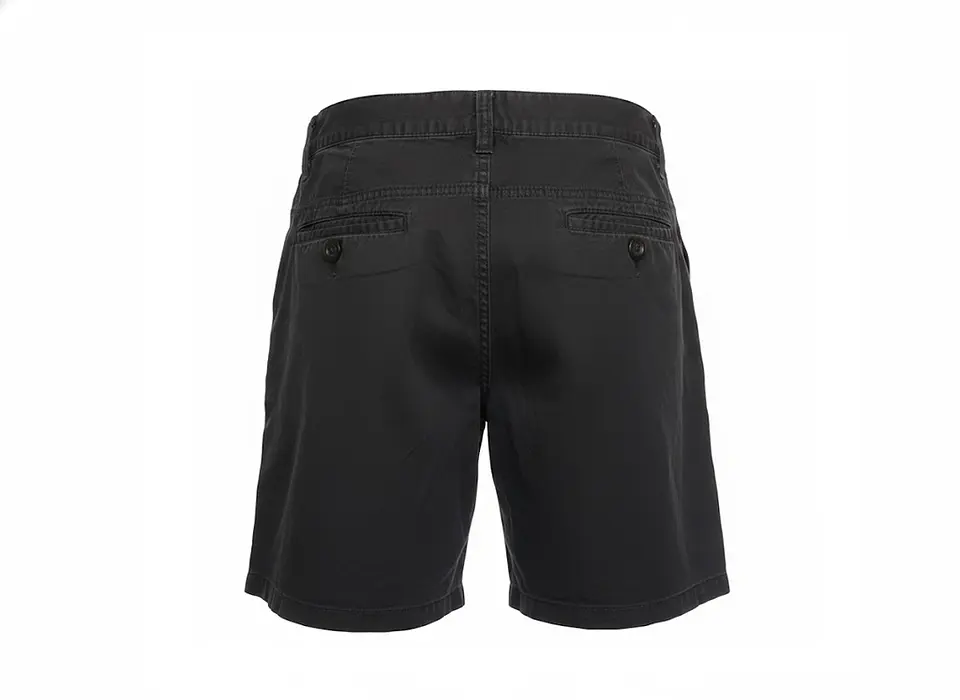 Short de Algodón Mujer H&M Corto Casual Negro Talla 36 4