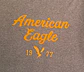 Polera Hombre American Eagle Gris Jaspeada con Estampado Talla XL - Miniatura 6