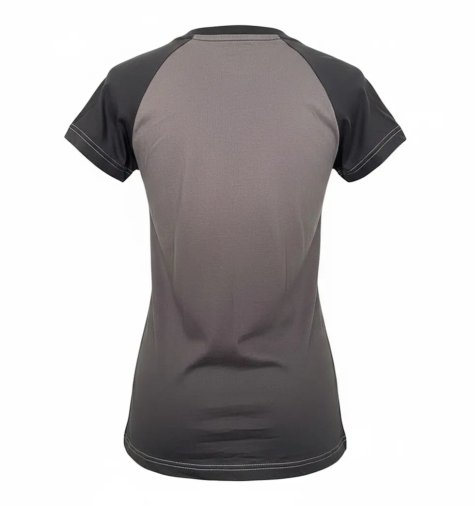 Polera Mujer Reebok Manga Ranglan Corta Deportiva Talla S 2