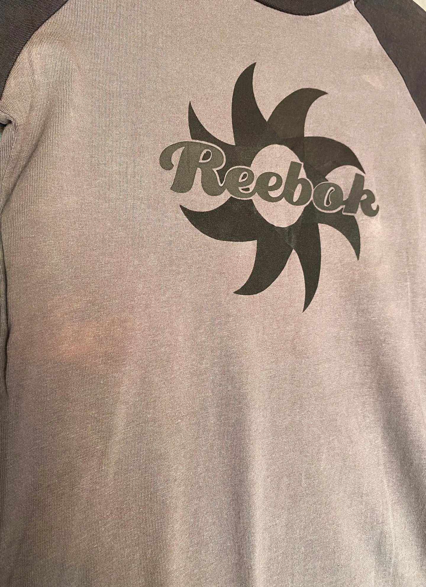 Polera Mujer Reebok Manga Ranglan Corta Deportiva Talla S 8