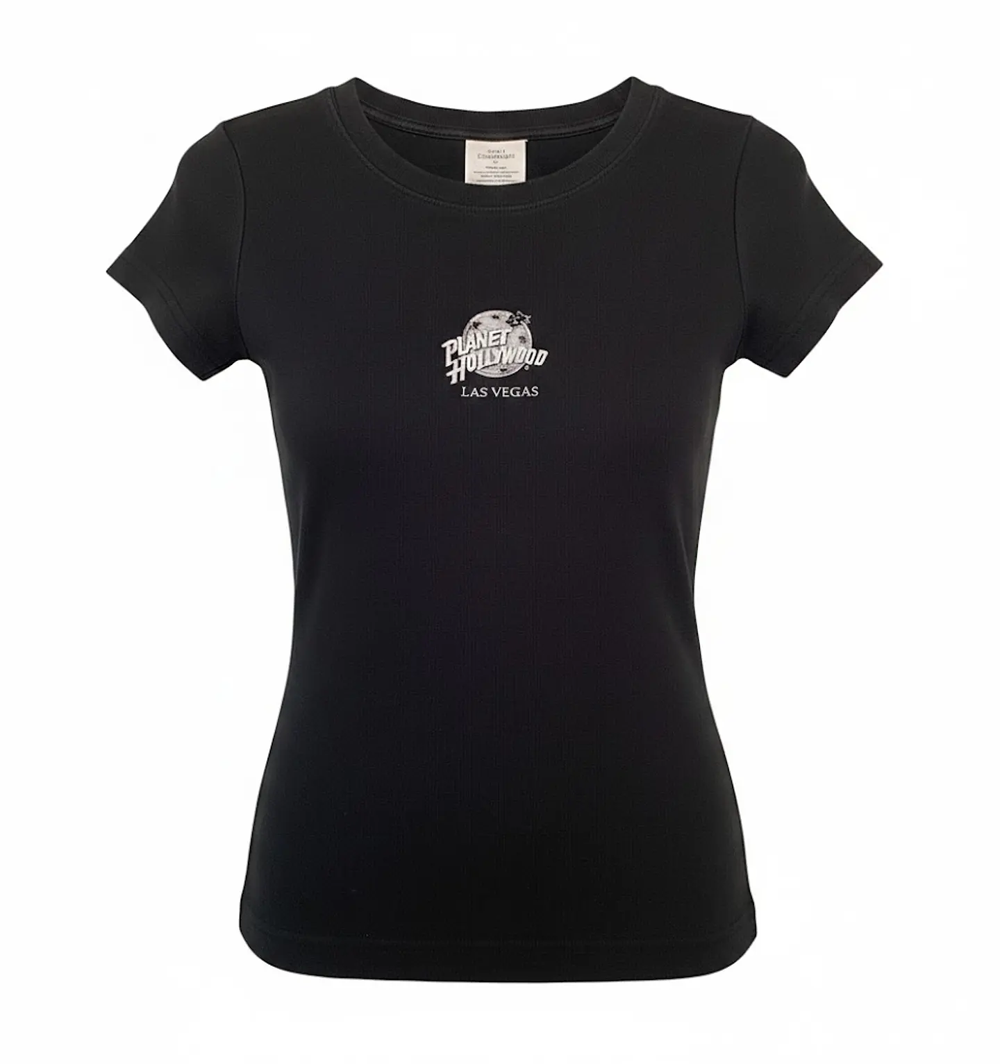 Polera Mujer Planet Hollywood Negra Las Vegas Talla S 1