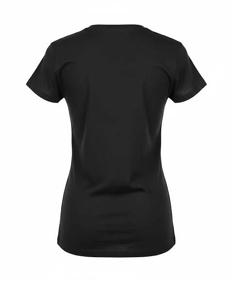 Polera Mujer Tultex Negra Hornets Booker T Washington Talla M