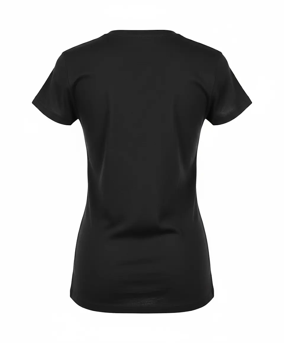 Polera Mujer Tultex Negra Hornets Booker T Washington Talla M 2