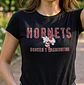 Polera Mujer Tultex Negra Hornets Booker T Washington Talla M - Miniatura 4